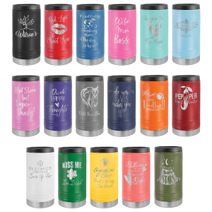 Customizable Slim Can Beverage Holders