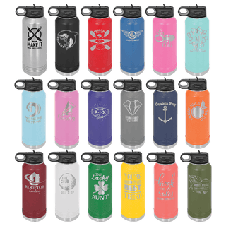 Customizable 32oz. Water Bottles