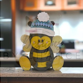 Take and Make - Bumble Bee Shelf Sitter with 13 Interchangeable Hats