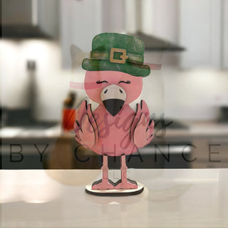 Take and Make - Flamingo Shelf Sitter with 13 Interchangeable Hats