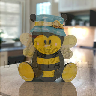 Take and Make - Bumble Bee Shelf Sitter with 13 Interchangeable Hats