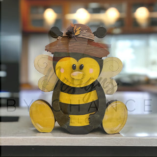 Take and Make - Bumble Bee Shelf Sitter with 13 Interchangeable Hats