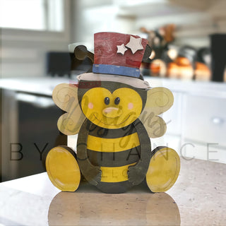 Take and Make - Bumble Bee Shelf Sitter with 13 Interchangeable Hats