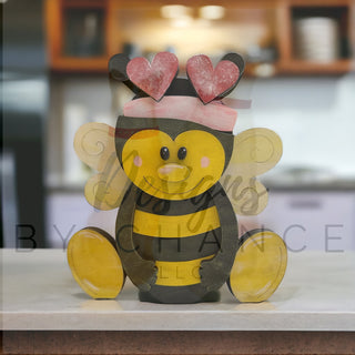 Take and Make - Bumble Bee Shelf Sitter with 13 Interchangeable Hats