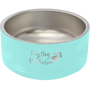 Polar Camel 32 oz. Medium Teal Pet Bowl