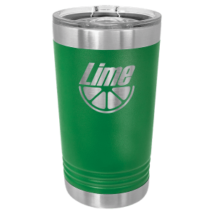 Polar Camel Green 16 oz. Pint with Slider Lid