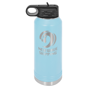 Polar Camel 32 oz. Light Blue Water Bottle