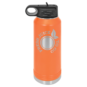 Polar Camel 32 oz. Orange Water Bottle