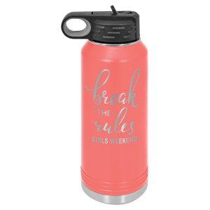 Polar Camel 32 oz. Coral Water Bottle